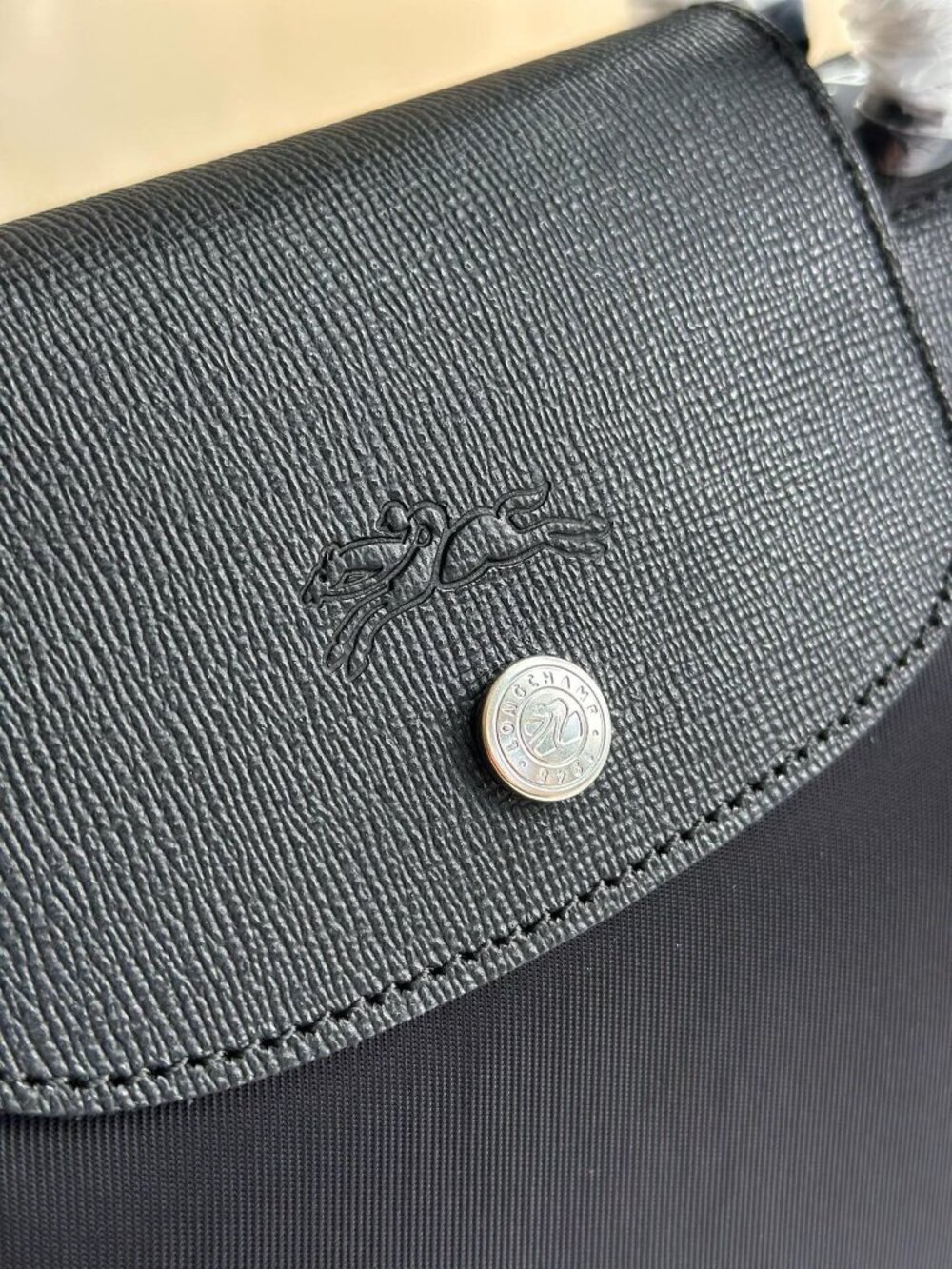 Longchamp Le Pliage Energy Black Duffle Travel Bag - Picture 5 of 9